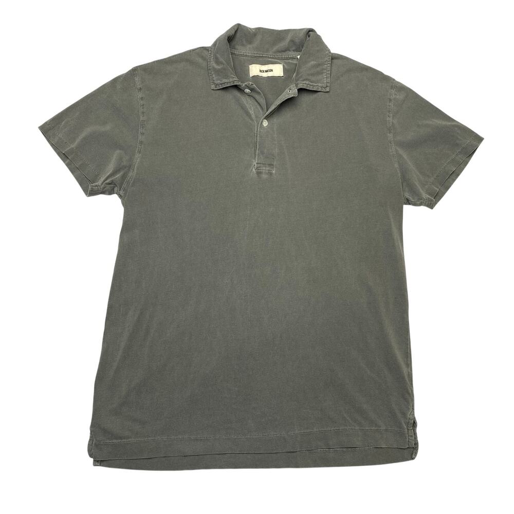 Buck Mason Sueded Cotton Polo Shirt Men's Medium Quiet Luxury Minimalist